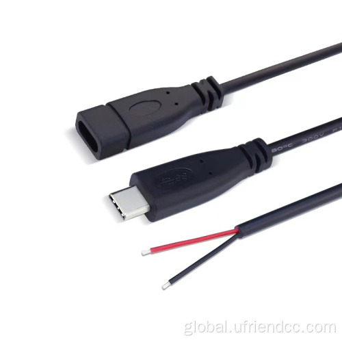 2/4 core Flat Wires Open End extension Cable